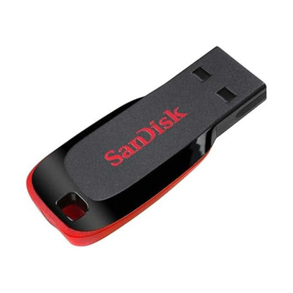 10 Pack SanDisk Cruzer Blade USB, Bulk Flash Drives for Reliable File Storage and Data Transfer