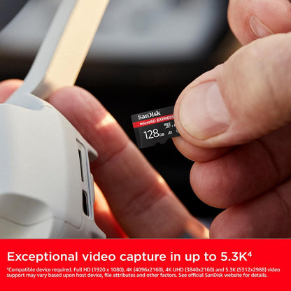SanDisk Express microSDXC Memory Card for Nintendo Switch 2 – C10, U3, 4K/8K