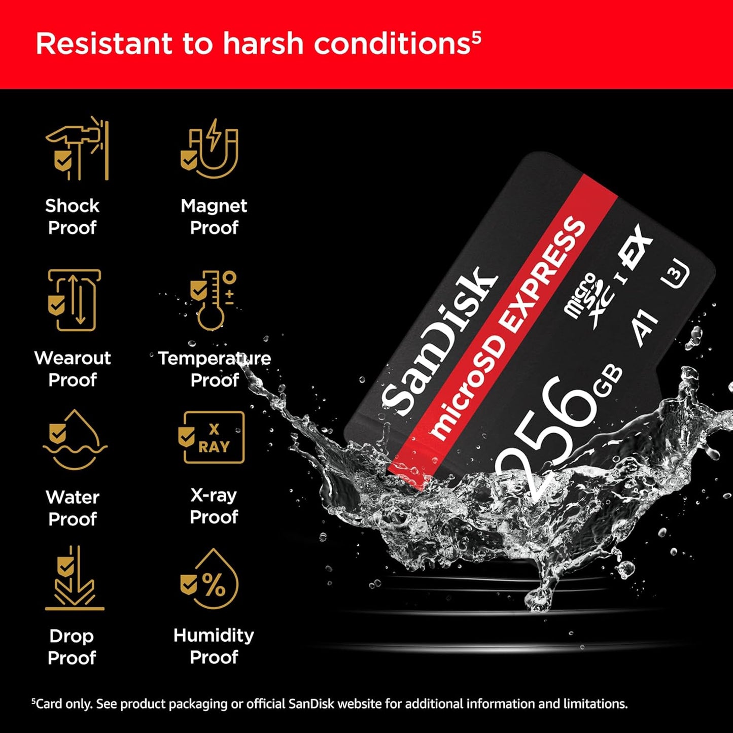 SanDisk Express microSDXC Memory Card for Nintendo Switch 2 – C10, U3, 4K/8K