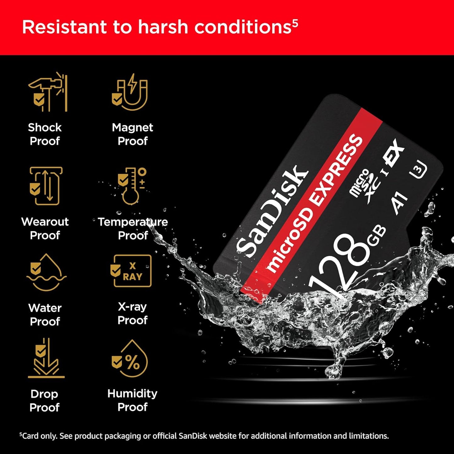 SanDisk Express microSDXC Memory Card for Nintendo Switch 2 – C10, U3, 4K/8K