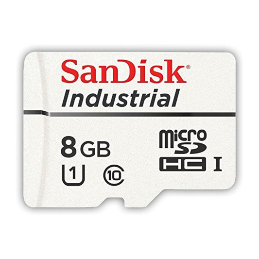 SanDisk Industrial MLC microSDHC UHS-I, carte mémoire avec adaptateur SD