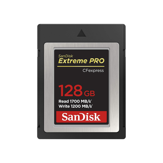SanDisk Extreme PRO CFexpress Type B Memory Card – PCIe Gen3, NVMe, VPG400, 8K & 4K Video