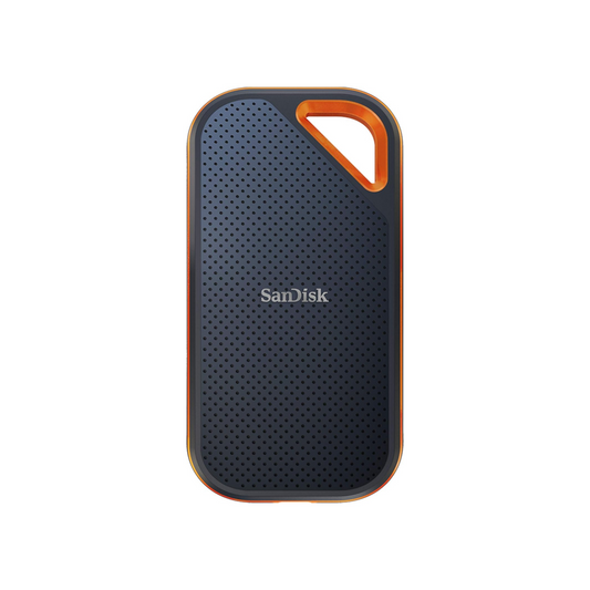 SanDisk 2TB Extreme PRO Portable SSD with USB-C, USB 3.2 Gen 2x2, up to 2000MB/s speed, IP65 water and dust resistance, updated firmware, external solid state drive